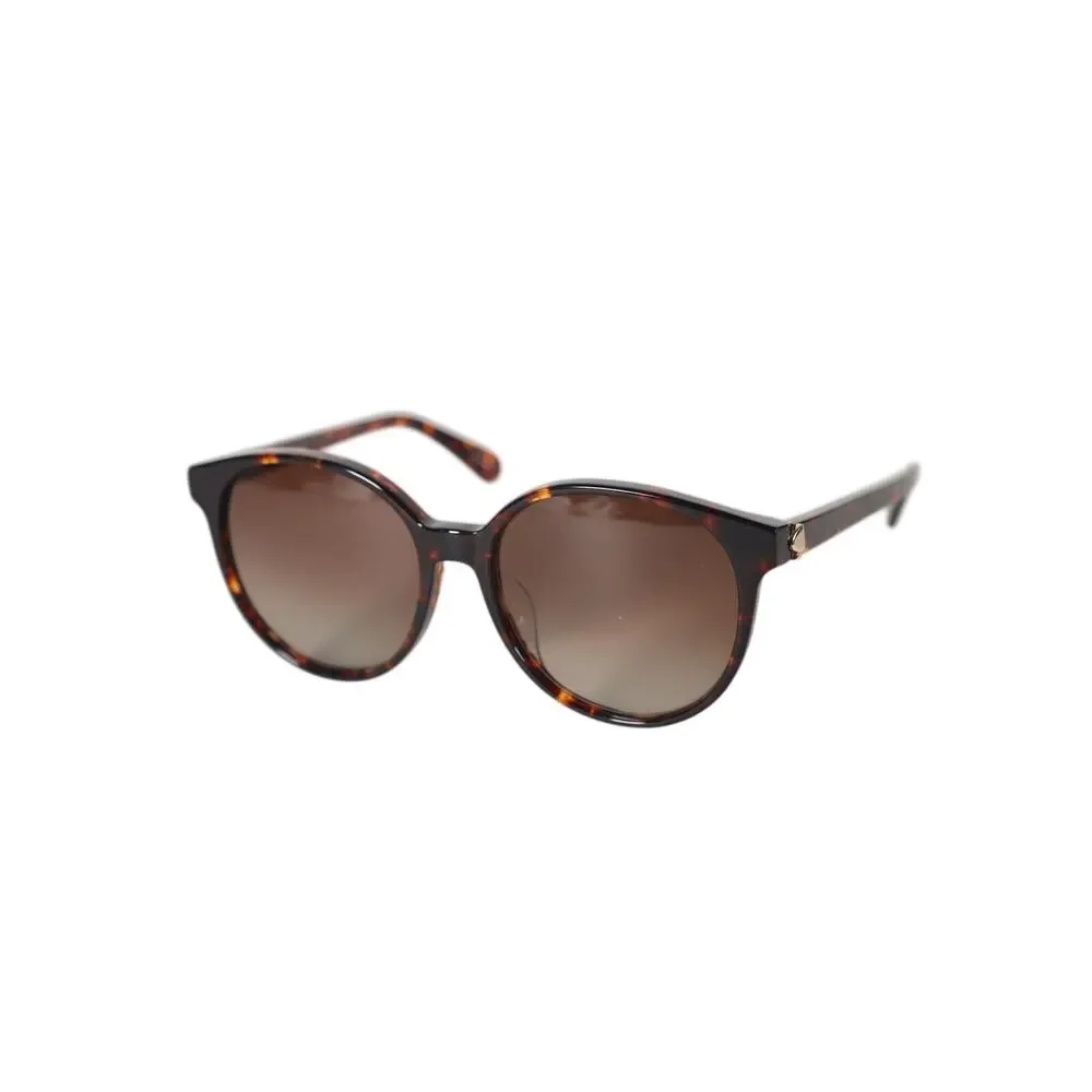 Kate Spade Women's Round ELIZA Polarized Sunglasses - Tortoise / Brown - NWT